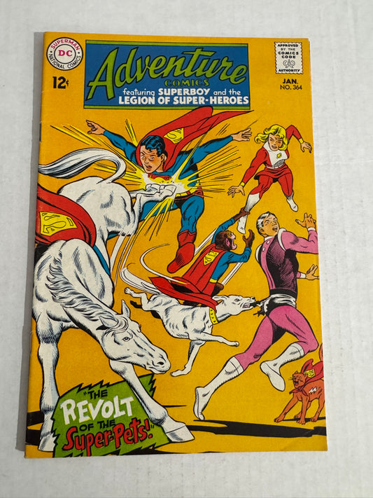 ADVENTURE COMICS #364 FN
