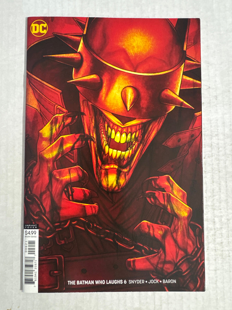 THE BATMAN WHO LAUGHS #6 VF Jenny Frison Varaint