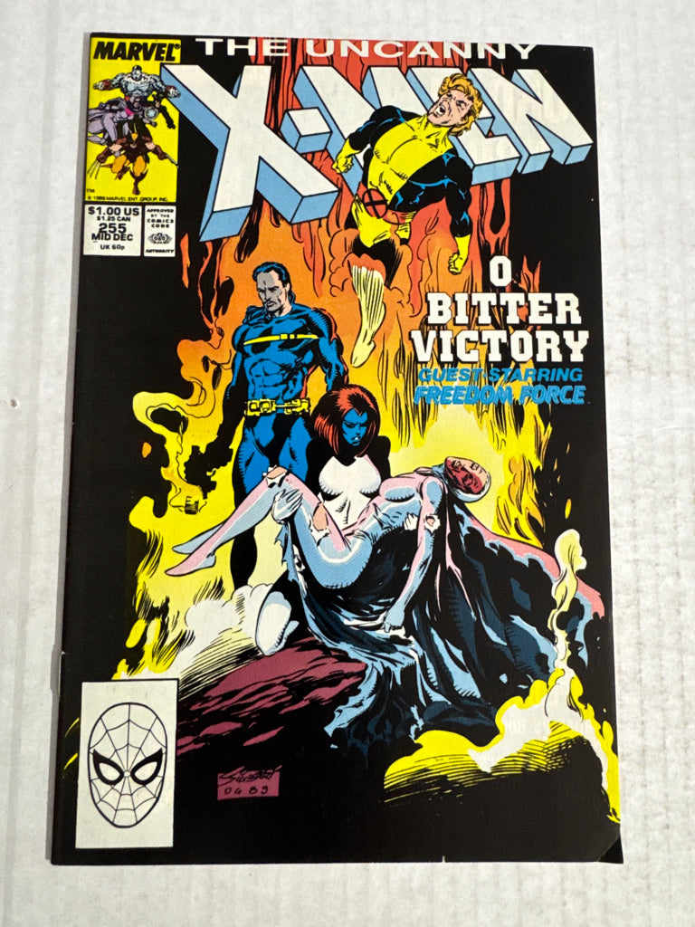 UNCANNY X-MEN #255 Marc Silvestri Cover