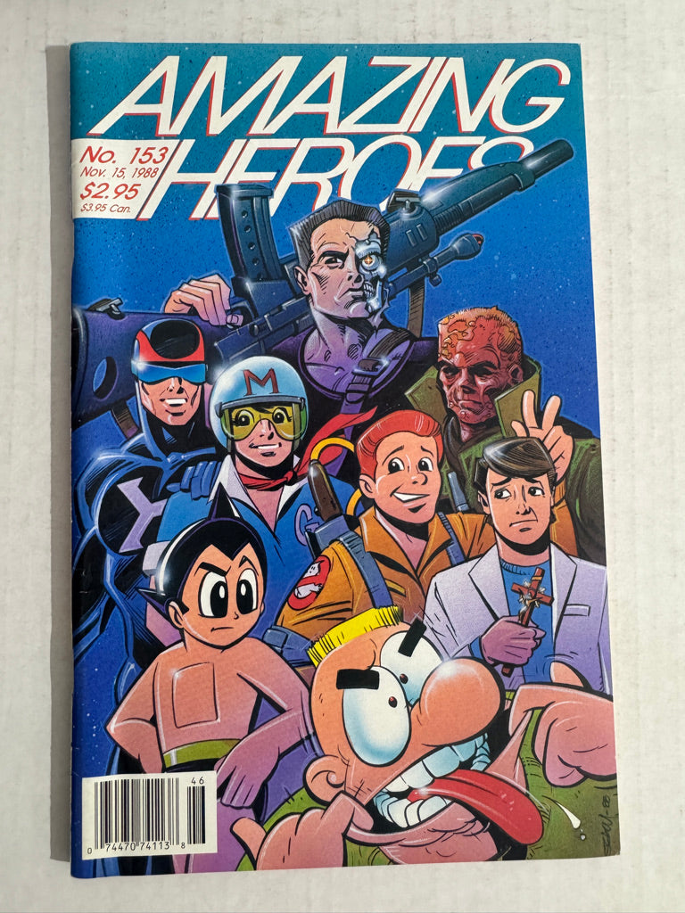 AMAZING HEROES #152 VF Ken Steacy Cover