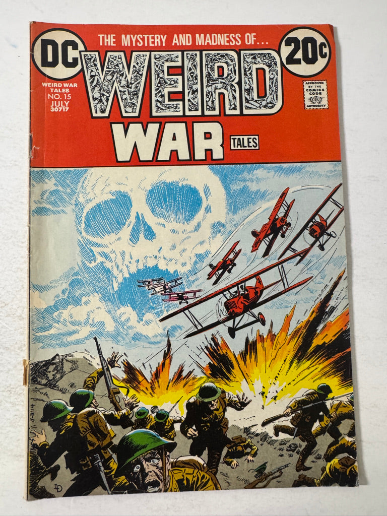 WEIRD WAR TALES #15 VG-