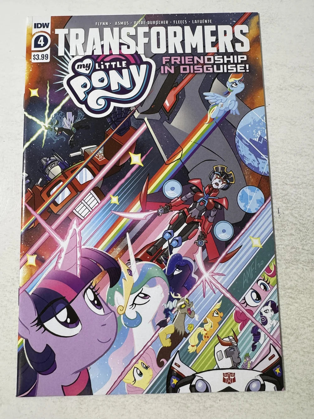 TRANSFORMERS MY LITTLE PONY Friendship In Disguise #4 NM