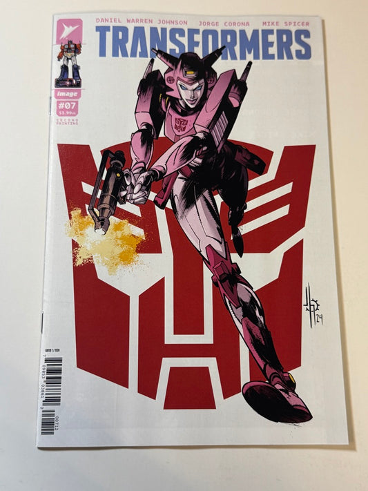 TRANSFORMERS #7 NM 2nd Print Jason Howard Variant