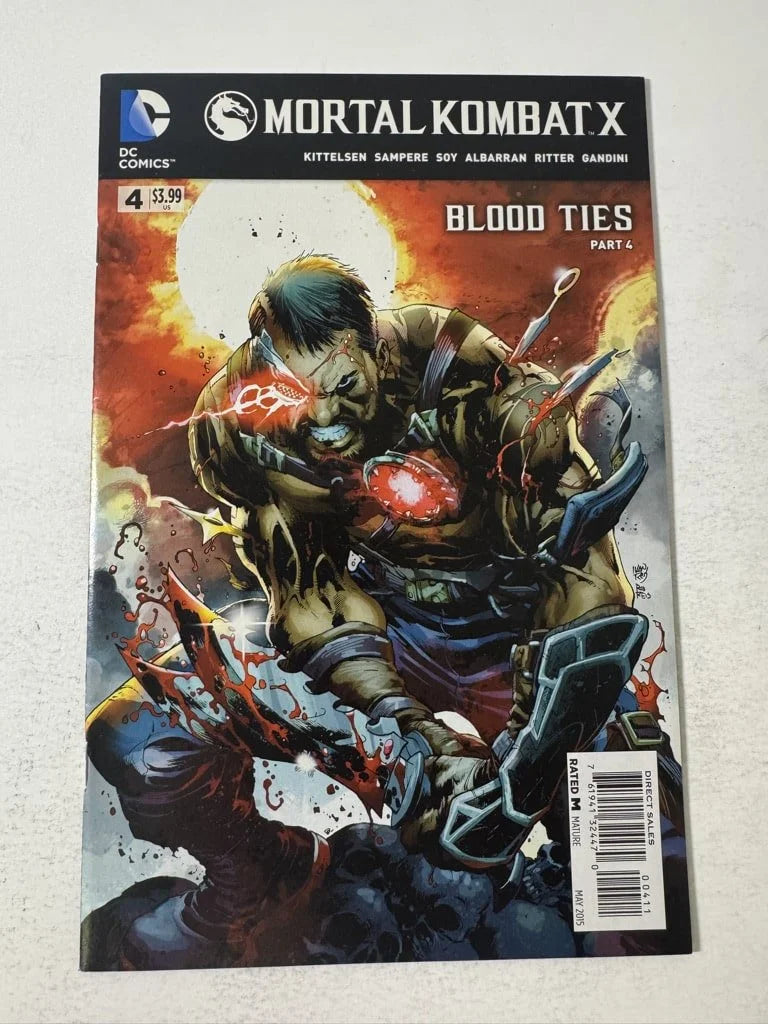 MORTAL KOMBAT X #4 NM