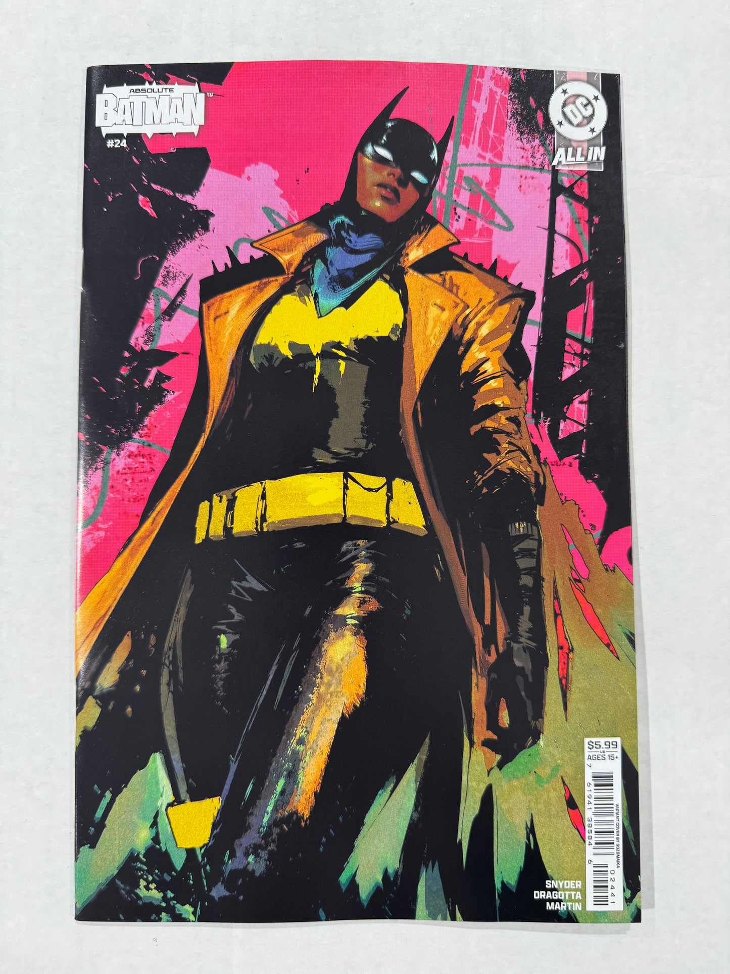 ABSOLUTE BATMAN #24 NM Cover D Sozomaika Variant