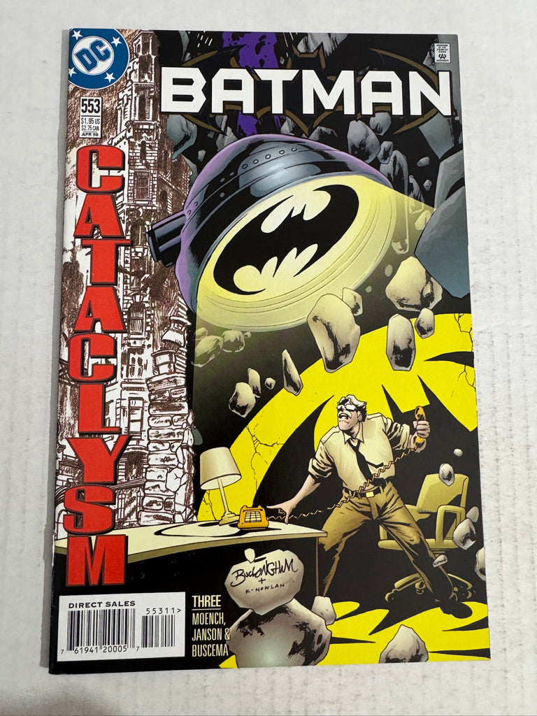 BATMAN #553 VF/NM Mark Buckingham Cover