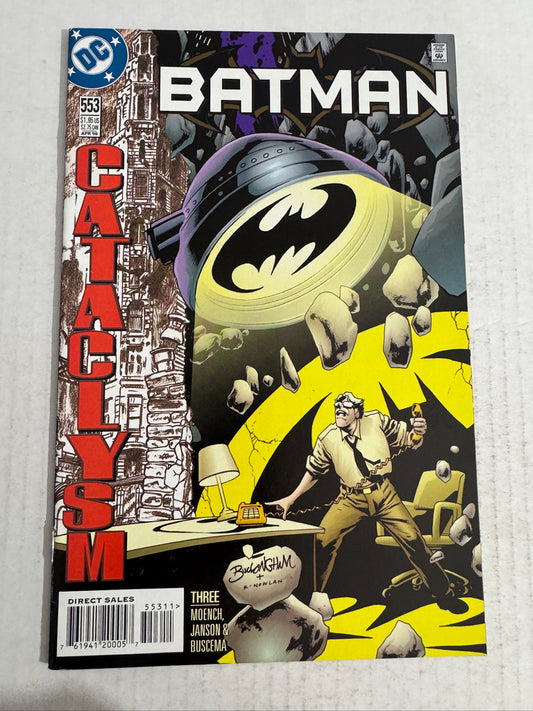 BATMAN #553 VF/NM Mark Buckingham Cover