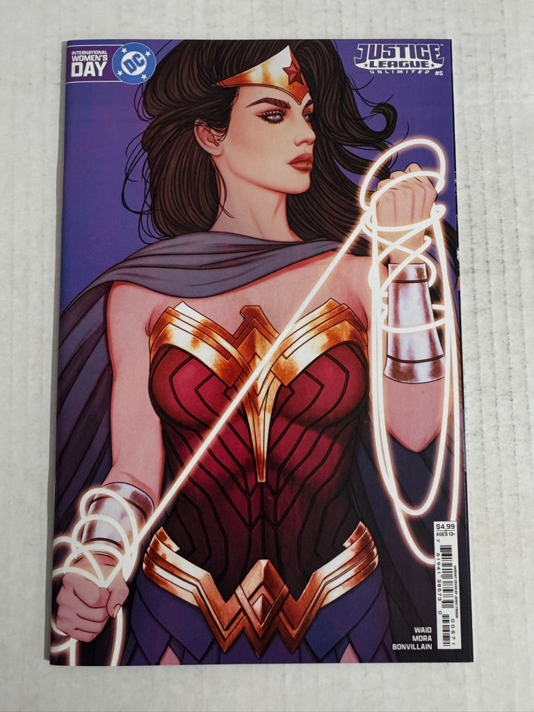 JUSTICE LEAGUE UNLIMITED #5 NM Jenny Frison Cover