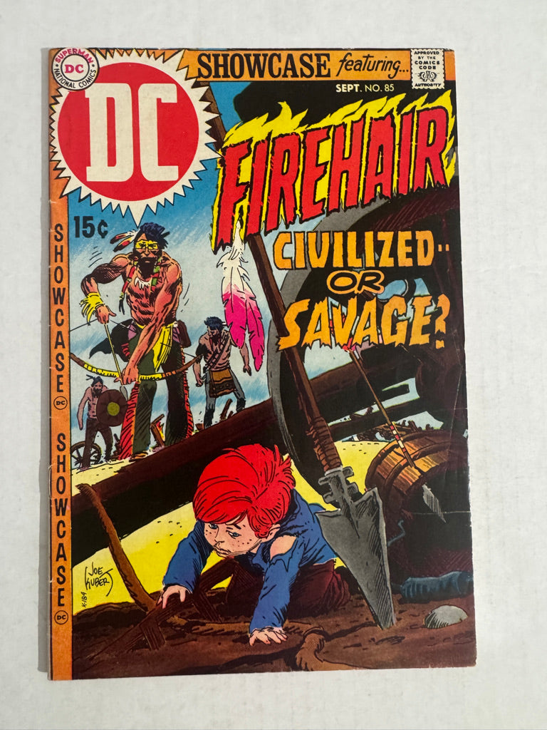SHOWCASE #85 VG Joe Kubert