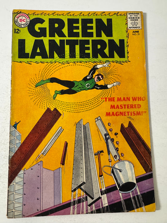 GREEN LANTERN #21 VG 1ST APPEARANCE