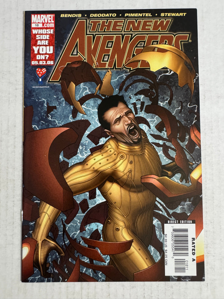 NEW AVENGERS #18 Steve McNiven Cover
