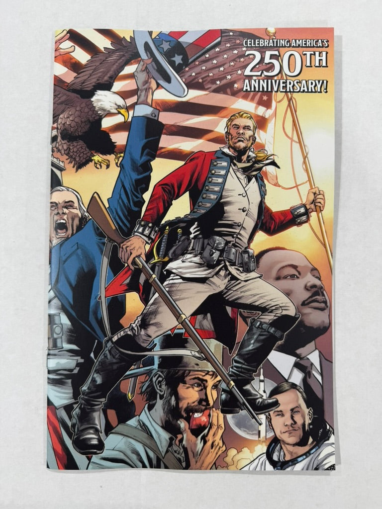 REDCOAT #19 NM Cover C Bryan Hitch USA 250th Anniversary Variant