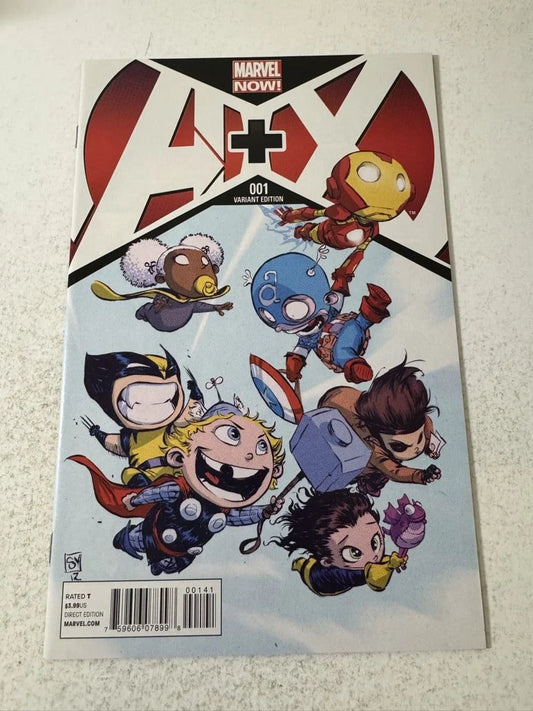 A+X #1 NM- Skottie Young Variant