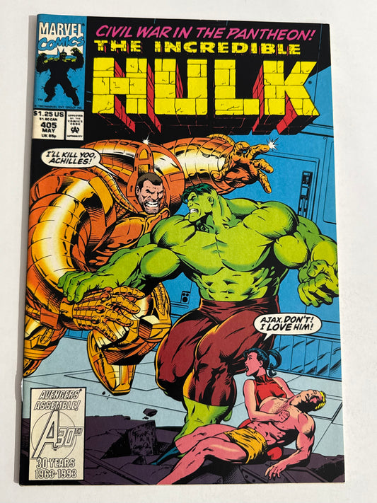 INCREDIBLE HULK #405 NM Gary Frank Cover