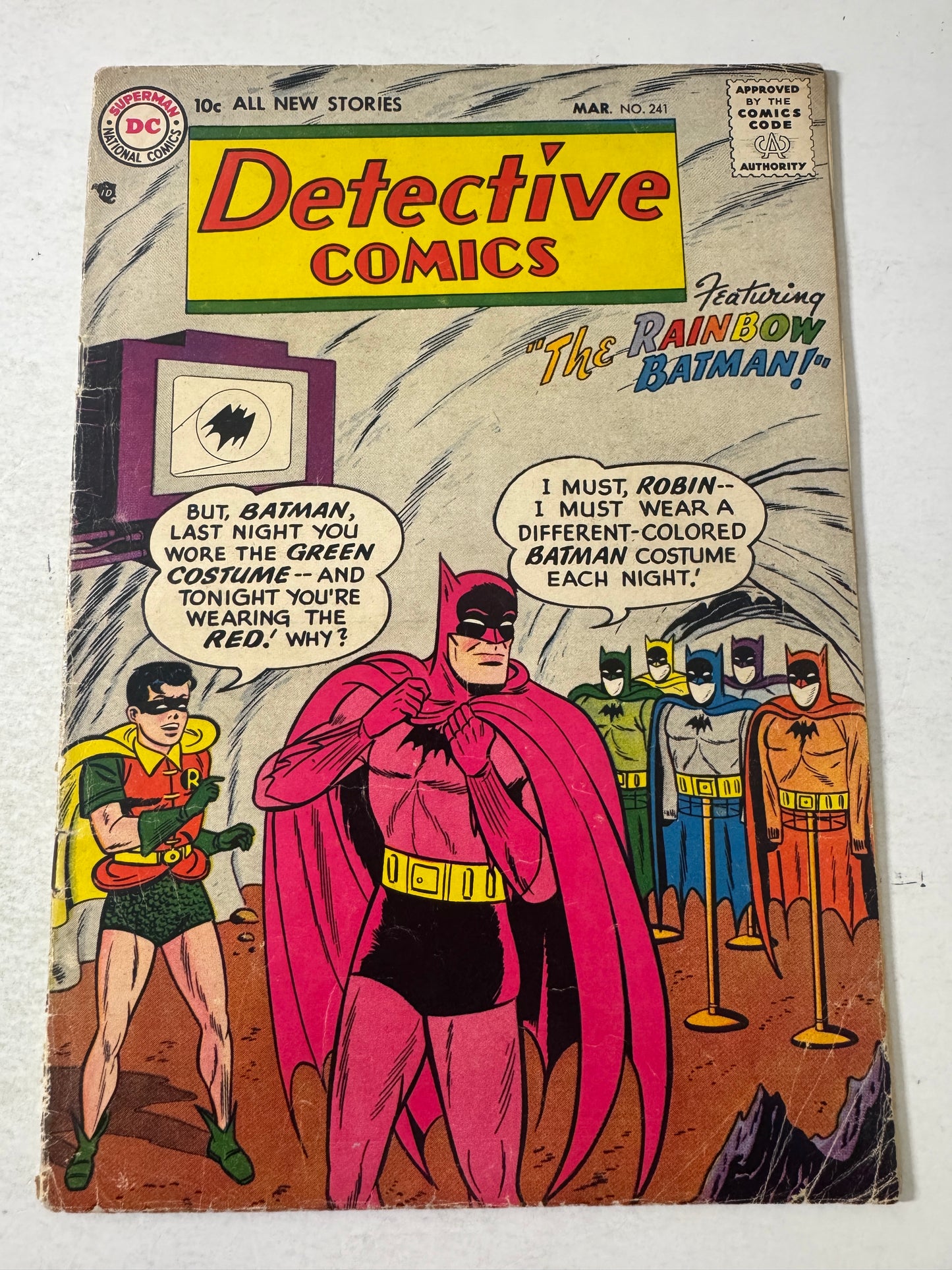 DETECTIVE COMICS #241 GD/VG