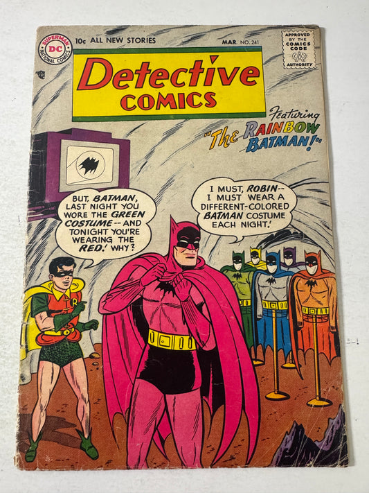 DETECTIVE COMICS #241 GD/VG