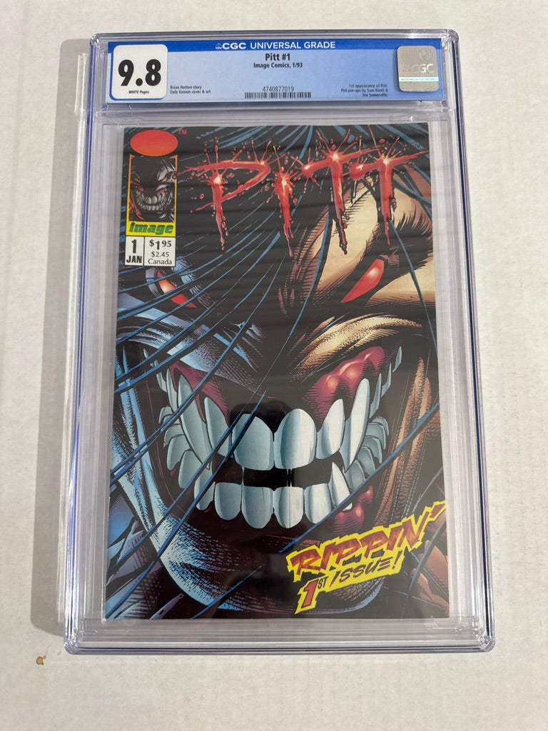 PITT #1 9.8 CGC Dale Keown Cover 1ST APPEARANCE