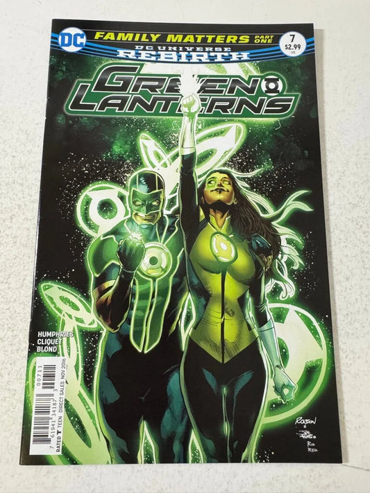 GREEN LANTERNS #7 NM-
