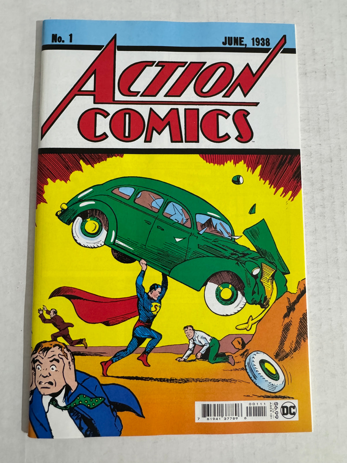 ACTION COMICS #1 NM 2022 Facsimile