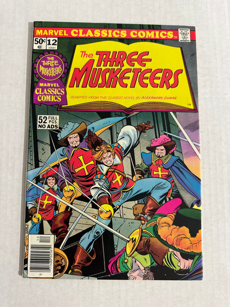 MARVEL CLASSICS COMICS The Three Musketeers #12 VF/NM