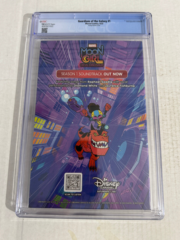 GUARDIANS OF THE GALAXY #1 9.8 CGC Skottie Young Variant