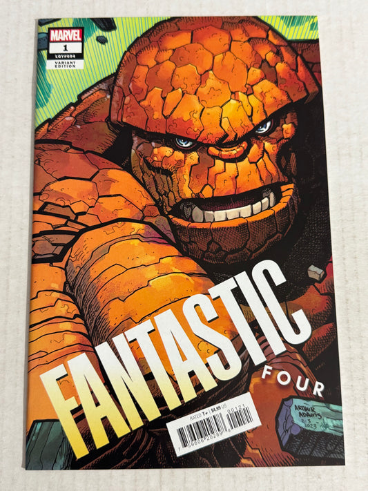 FANTASTIC FOUR #1 Vol 7 NM 1:25 Arthur Adams Variant
