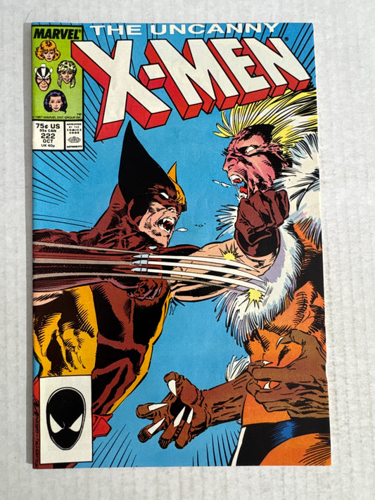 UNCANNY X-MEN #222 VF
