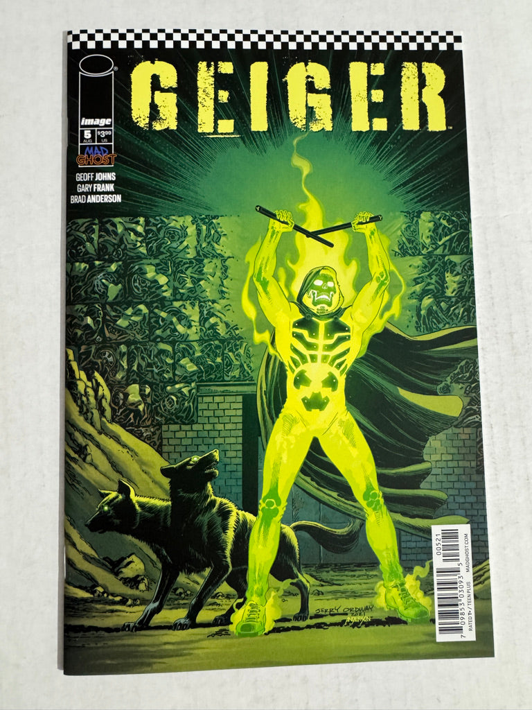 GEIGER #5 NM Jerry Ordway B Variant