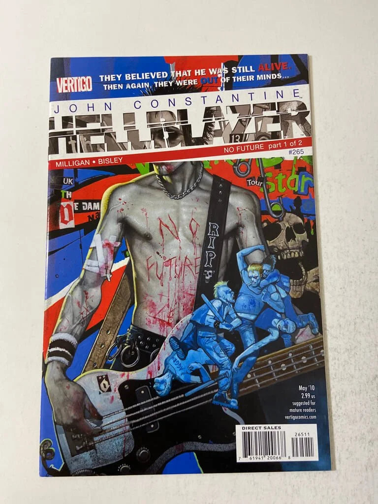 HELLBLAZER #265 NM Simon Bisley Cover