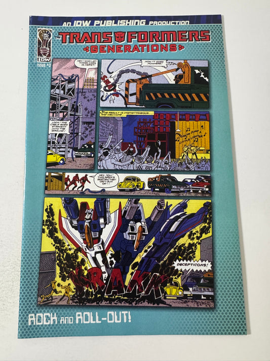 TRANSFORMERS GENERATIONS#3 NM- 1:50 Variant