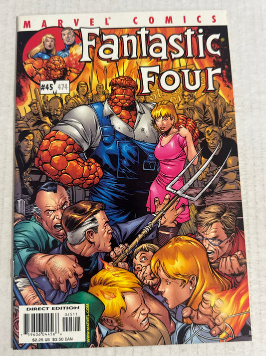 FANTASTIC FOUR #45 Vol 3 NM- Carlos Pacheco Cover