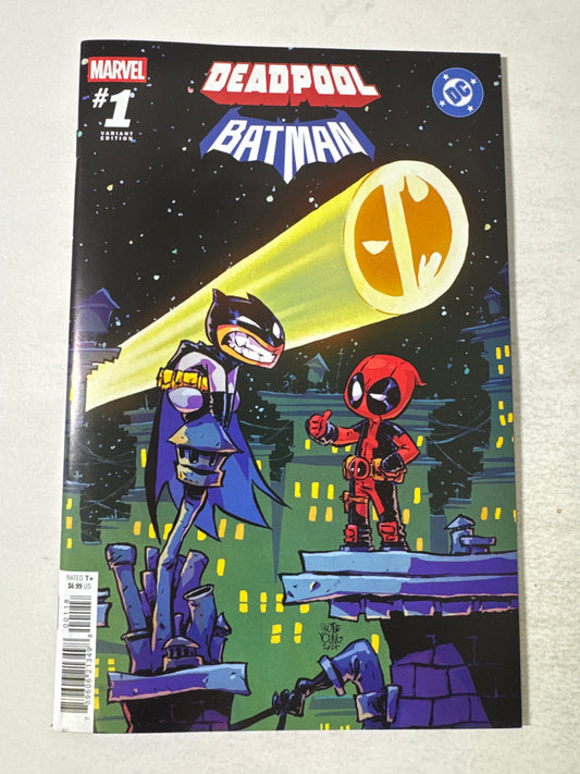 DEADPOOL BATMAN #1 NM Skottie Young Variant