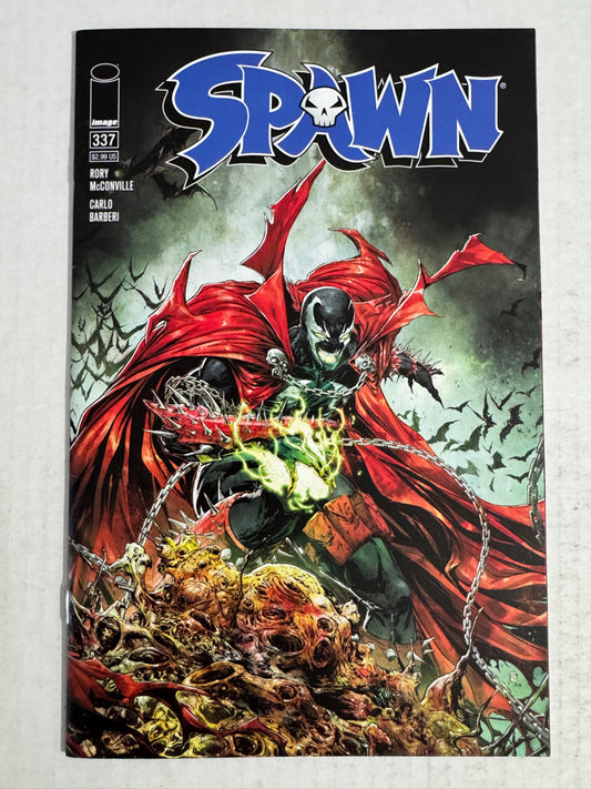 SPAWN #337 VF+ Raymond Gay Cover