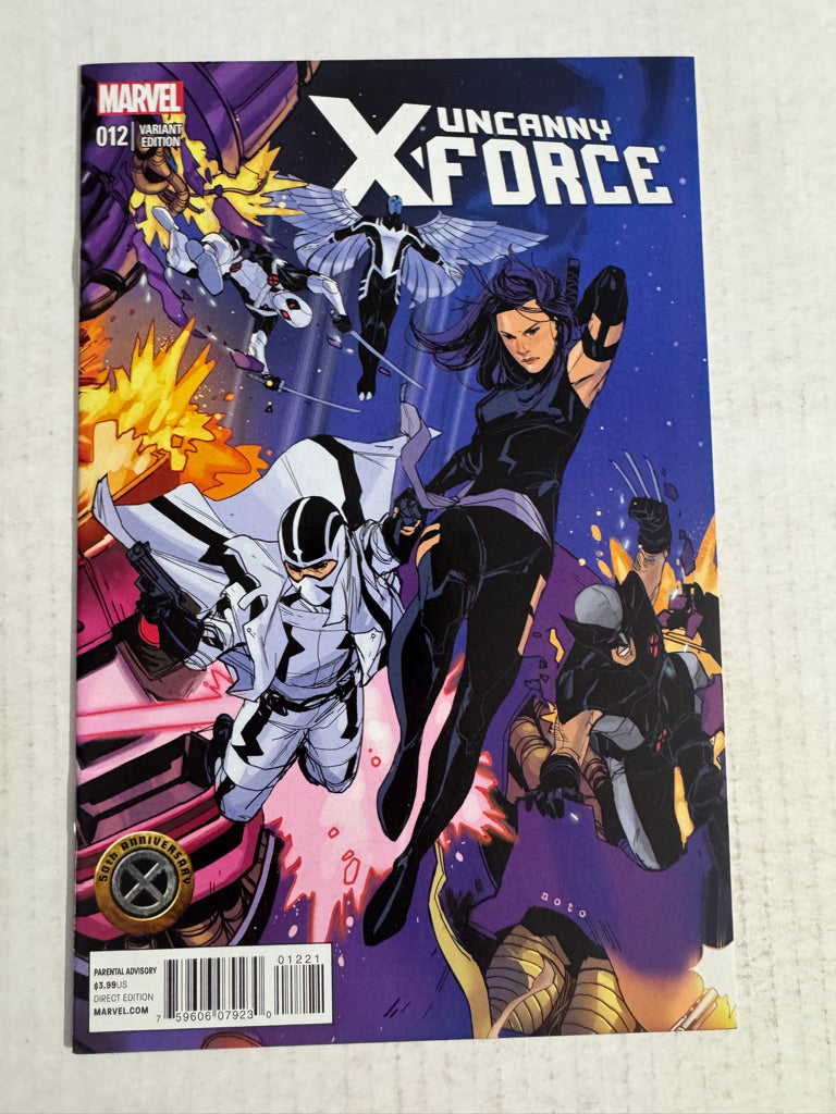 UNCANNY X-FORCE #12 Vol 2 NM Phil Noto 50th Anniversary Variant