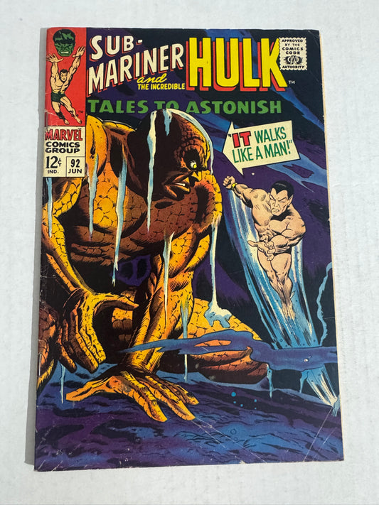 TALES TO ASTONISH #92 VG