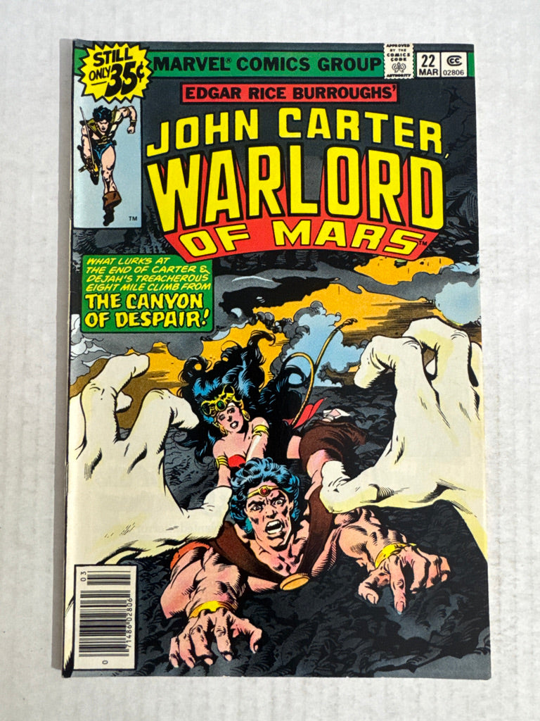 JOHN CARTER WARLORD OF MARS #22 FN/VF