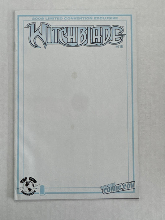WITCHBLADE #116 VF NYCC Blank Variant