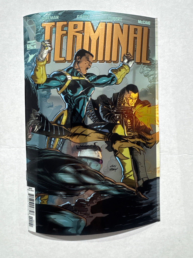 TERMINAL #1 NM Andy Kubert Chromium Variant