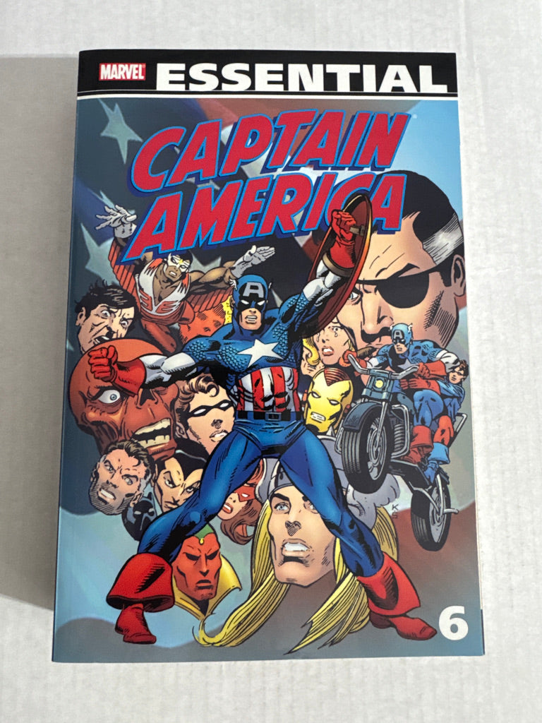 MARVEL COMICS ESSENTIAL CAPTAIN AMERICA Vol 6 TPB NM OOP