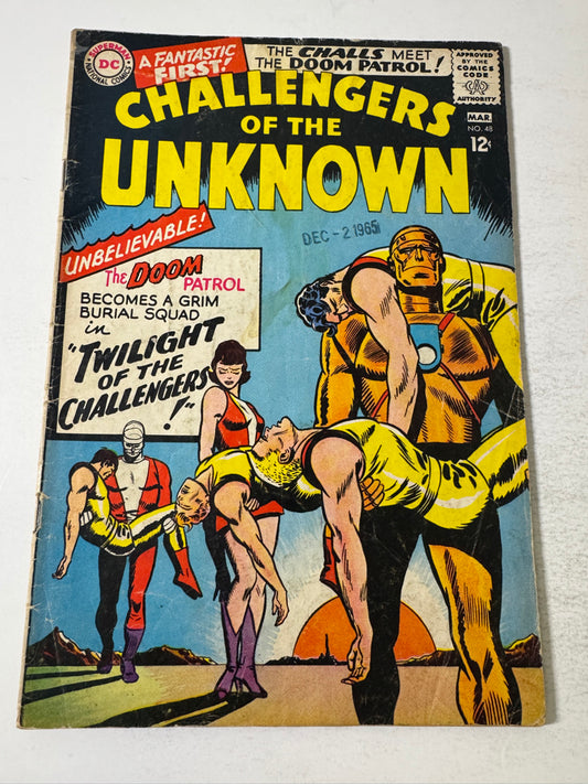 CHALLENGERS OF THE UNKNOWN #48 GD