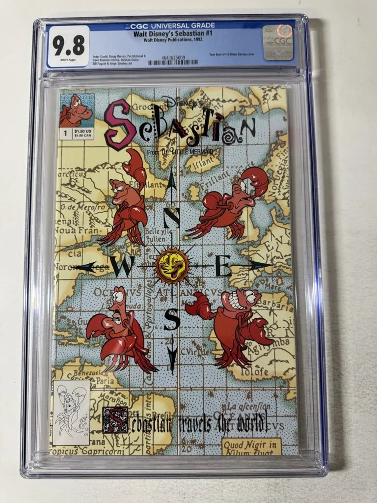 WALT DISNEY'S SEBASTIAN #1 CGC 9.8