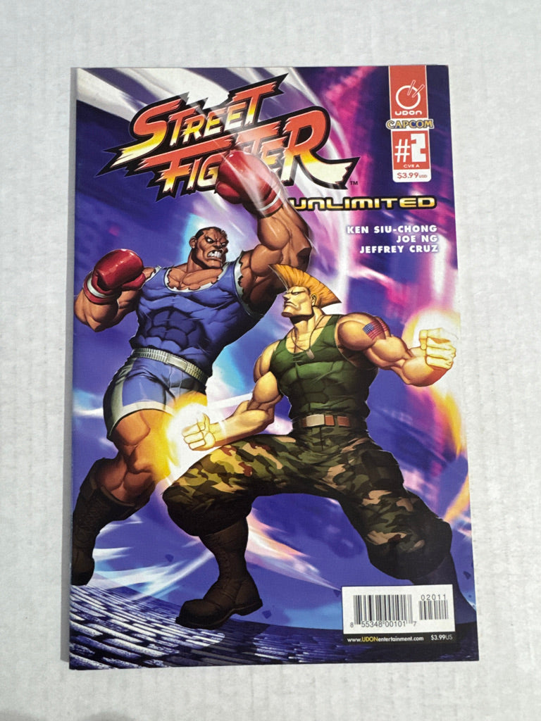 STREET FIGHTER UNLIMITED #2 NM-