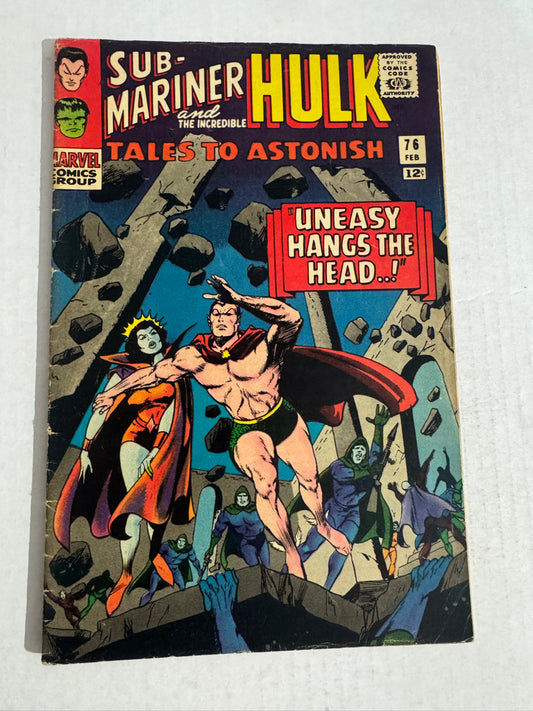 TALES TO ASTONISH #76 VG-