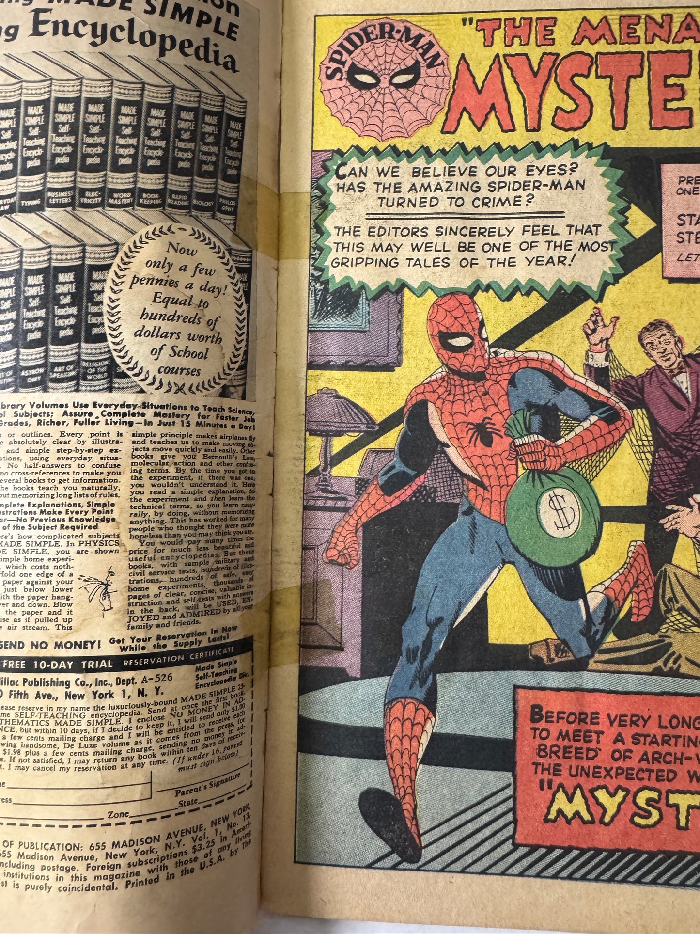 AMAZING SPIDER-MAN #13 PR 1ST APPEARANCE