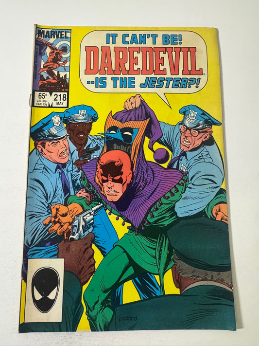 DAREDEVIl #218 FN/VF