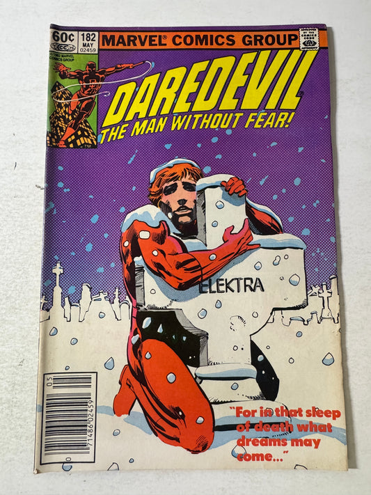 DAREDEVIL #182 VG/FN Newsstand
