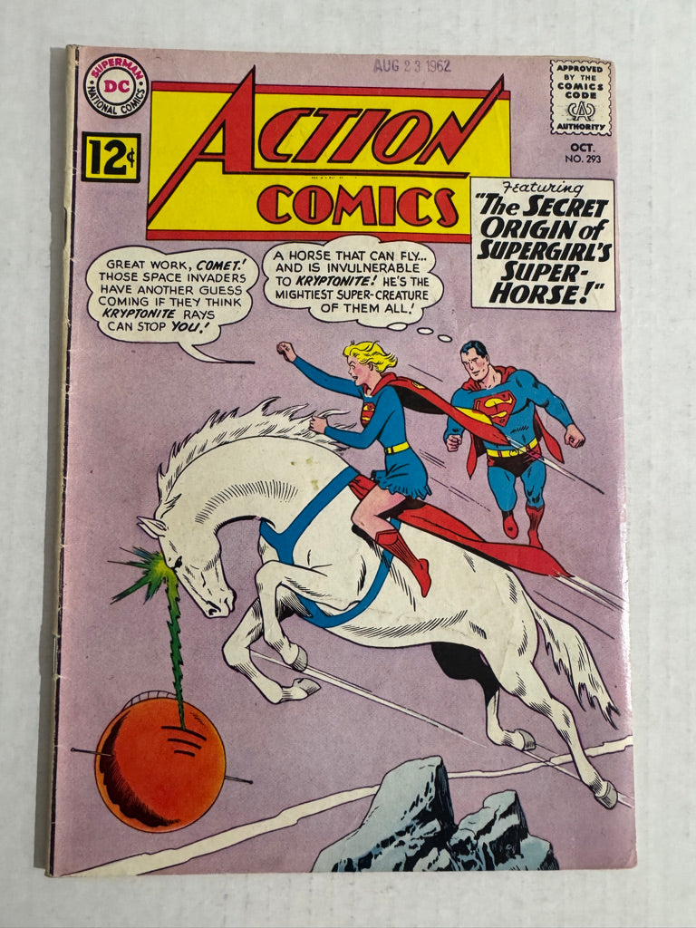 ACTION COMICS #293 VG+