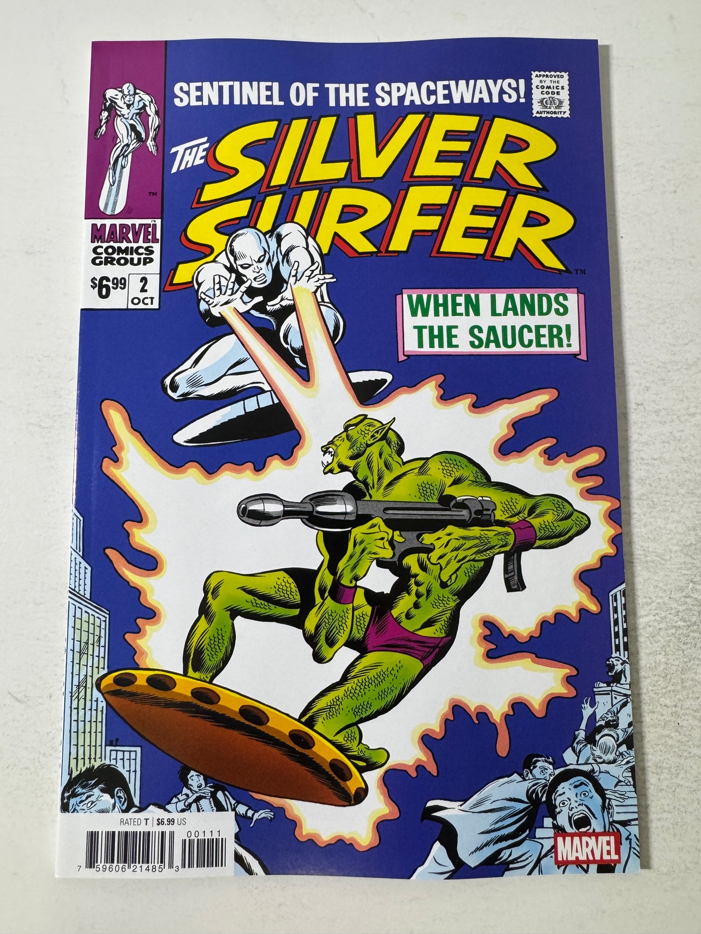 SILVER SURFER #2 NM Facsimile
