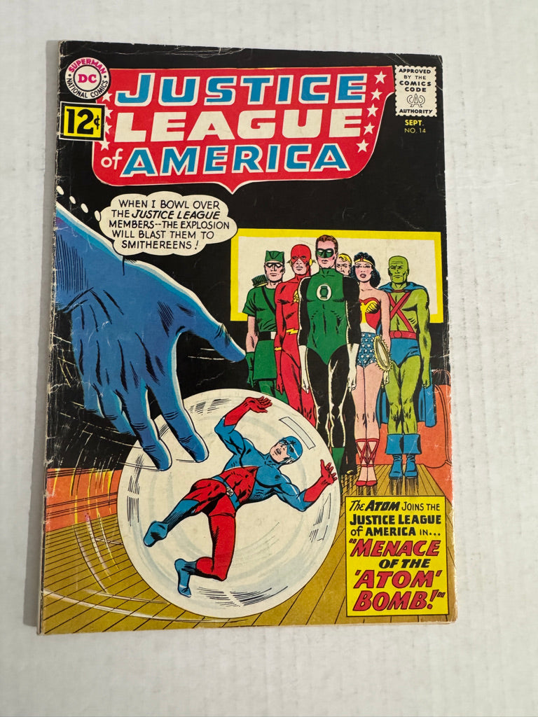 JUSTICE LEAGUE OF AMERICA #14 GD/VG 1ST APPEARANCE