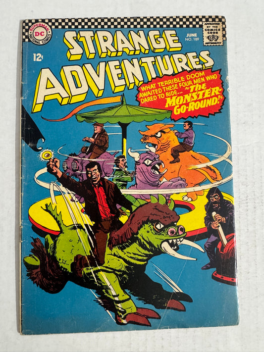 STRANGE ADVENTURES #189 GD/VG